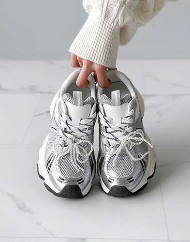 통기청춘 트렌드 에나멜 스니커즈 HD-0325