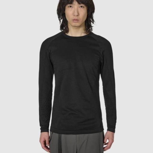 심리스 긴팔 블랙
