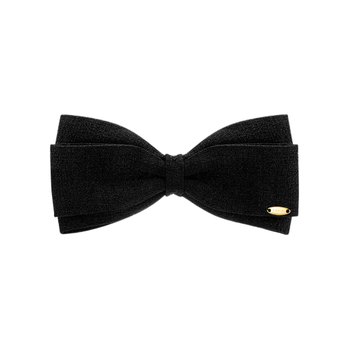 LALA J 트위드 리본 헤어핀 (JALJHP4BS837FABK0)