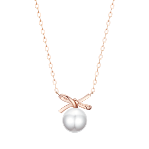 HERBOW 14K 진주 목걸이 (JJRBNI5B3751R4400)